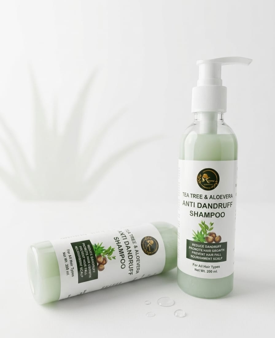 Tea tree and aloevera anti dandruff shampoo image3
