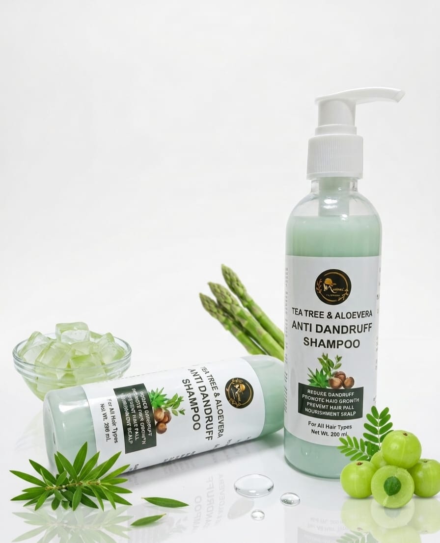 kakimar Tea tree and aloevera anti dandruff shampoo